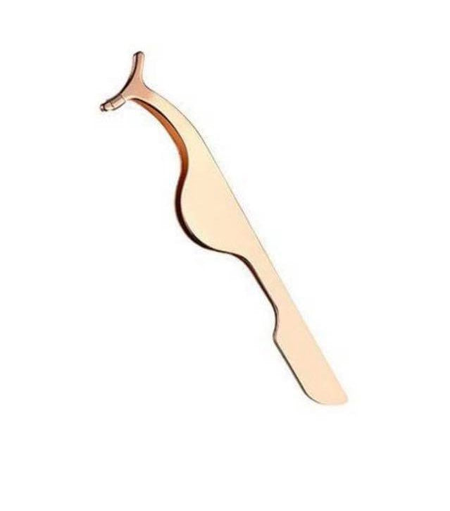 Strip Lash Tweezer In Rose Gold